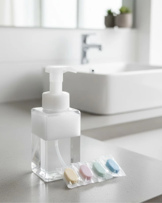 Curated eco-friendly home essentials from ilhome Singapore including sustainable laundry sheets and handcrafted natural soaps.