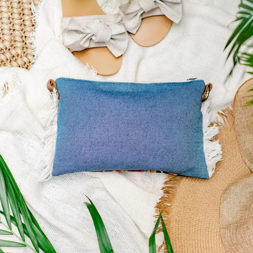 Printed Cotton  Crossbody Bag Purse  Frida Kahlo FK17 1.webp