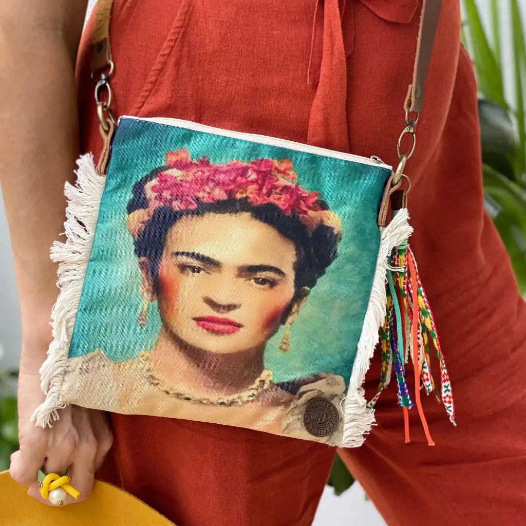 Frida Kahlo Crossbody Bag Purse FK06 1.webp
