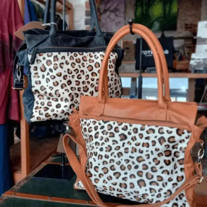 Large Leather Laptop Tote Bag for Women | 15.6" Computer Work Bag | Singapore