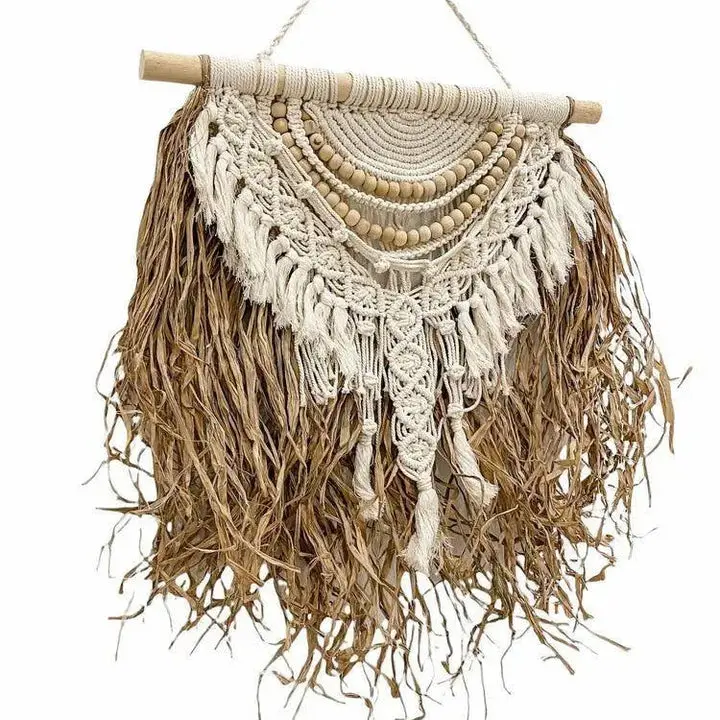 [1805_ART_1300_D] Hera Natural Wall Deco | Handcrafted Artisan Wall Art