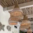Effie Rattan Lampshade Medium | Natural Pendant Shade Singapore
