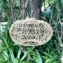 Brisket Kofin Rope Lampshade | Artisan Natural Pendant Shade