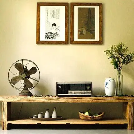 [1805_SOF_1412_D_GPND-020088] Zapa Reclaimed Elm TV Console | Antique Rustic Media Cabinet
