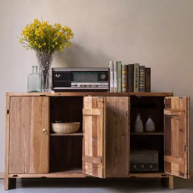 [1805_BUF_1358_D_GPND-020003] Alex Reclaimed Elm Shoe and Storage Cabinet | Entryway Furniture