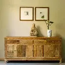 Lilly Reclaimed Elm Sideboard | Rustic Living and Dining Buffet