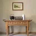 Amy Chinese Console Table | Reclaimed Elm Heritage Drawer Table