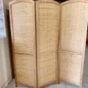 Mimo Rattan Room Divider Boho Cane Paravan & Foldable Privacy Screen