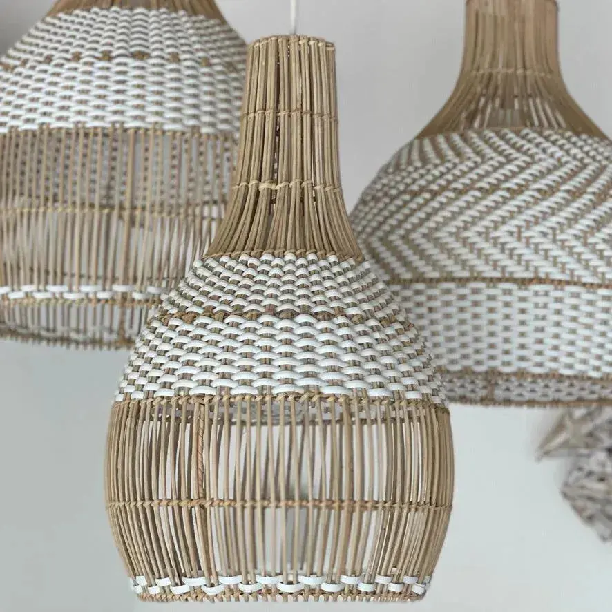 Effie Rattan Pendant Lamp | Small and Large Natural Ceiling Light
