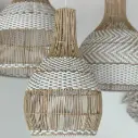 Effie Rattan Pendant Lamp | Small and Large Natural Ceiling Light