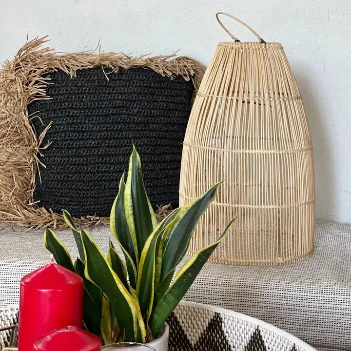 Nest Rattan Pendant Lamp | Handwoven Natural Ceiling Light