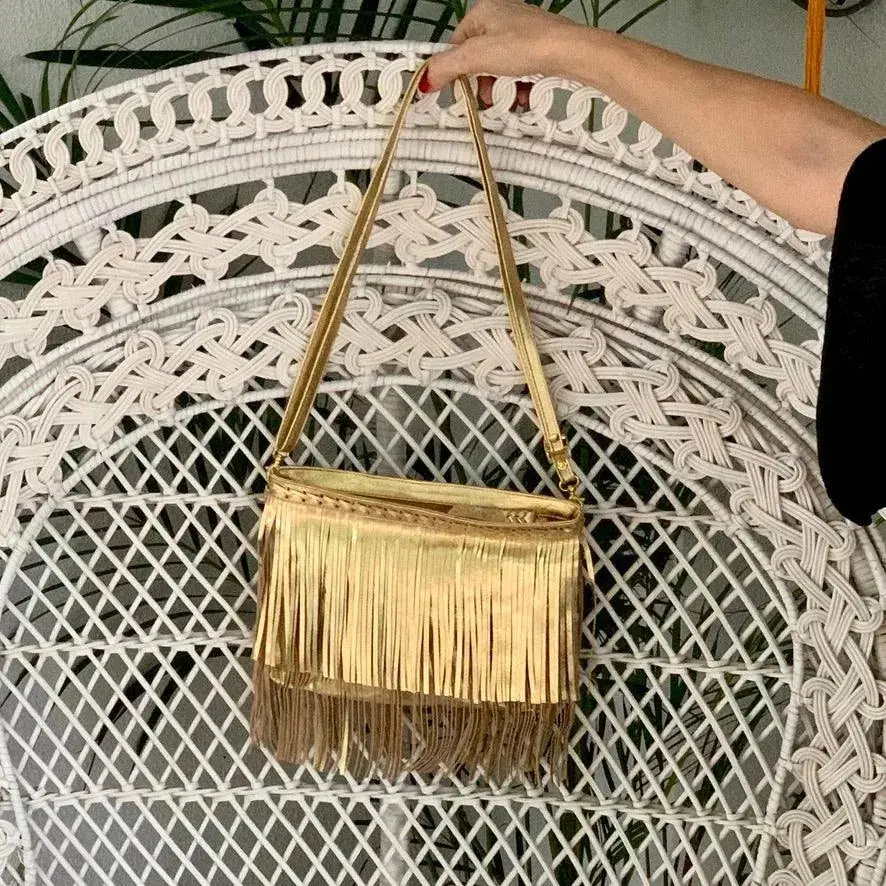 [1802_BAG_0207_D] Cross Purse / Clutch (Gold)