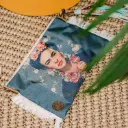 Frida Kahlo Crossbody Purse | Eco Cotton Fashion Bag